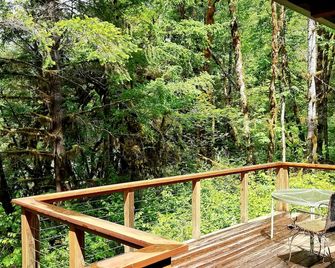 The 'Belknap Cabin' - Blue River - Balcony