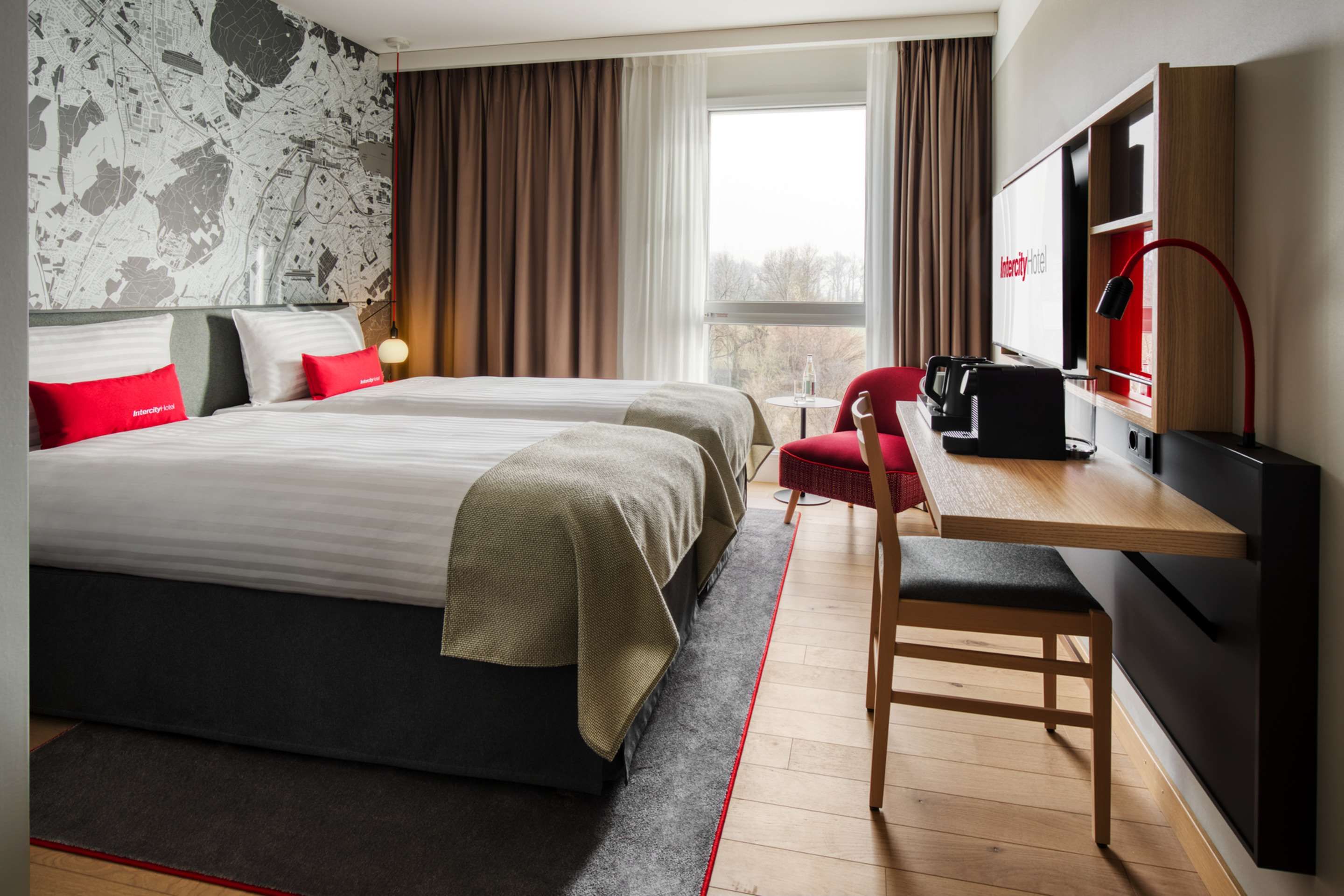 Intercityhotel Zürich Airport - Rümlang - Schlafzimmer