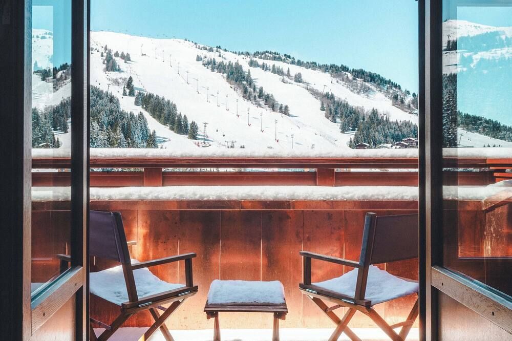فندق كارلينا - Courchevel - شرفة