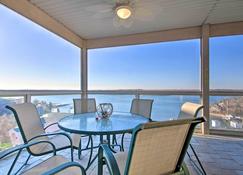 Lake Ozark Condo with Balcony and Water Views! - Lake Ozark - Balcon