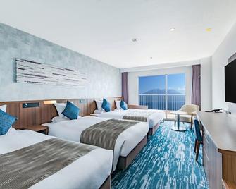 Art Hotel Kagoshima - קאגושימה - חדר שינה