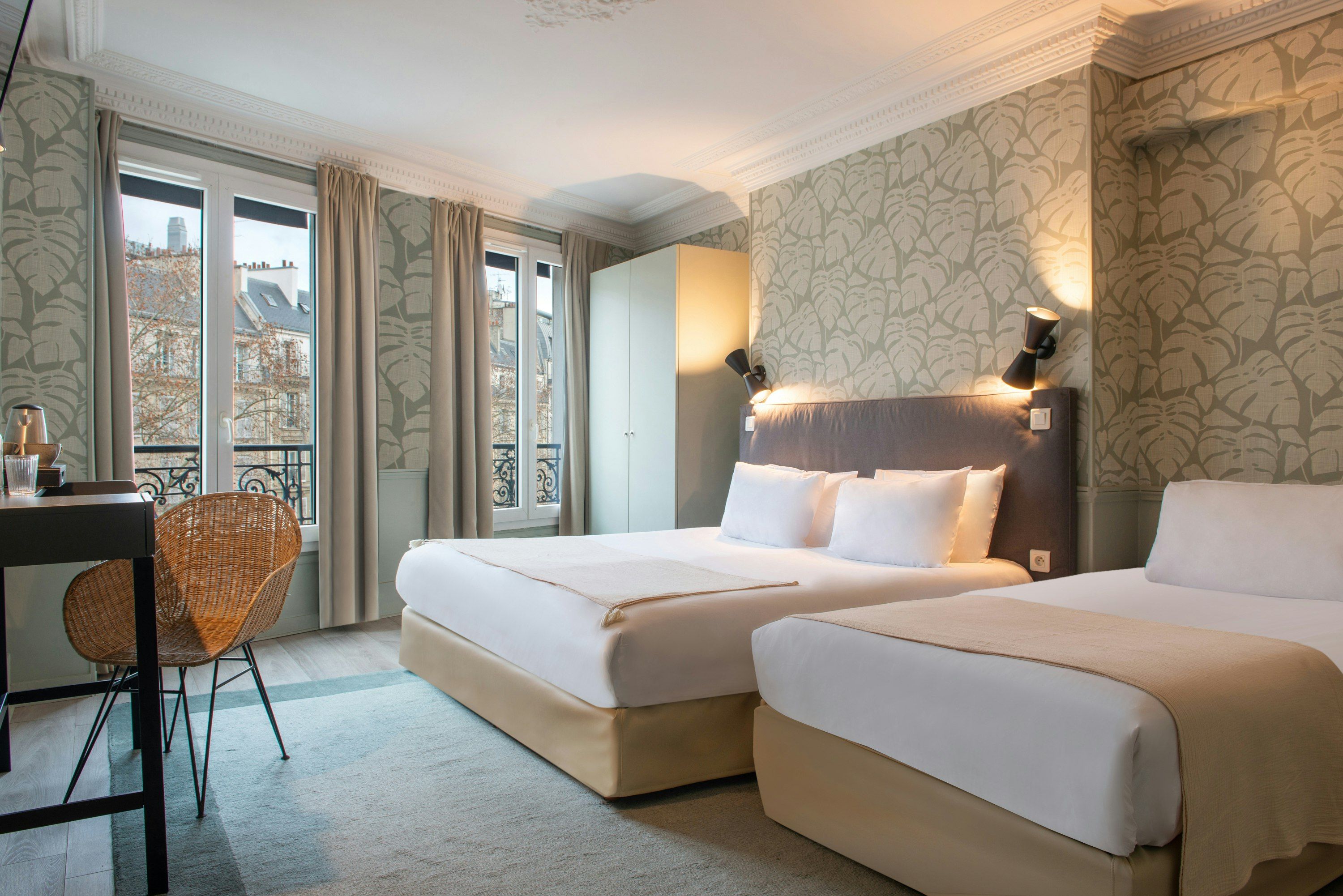 Hôtel Prony Monceau - פריז - חדר שינה