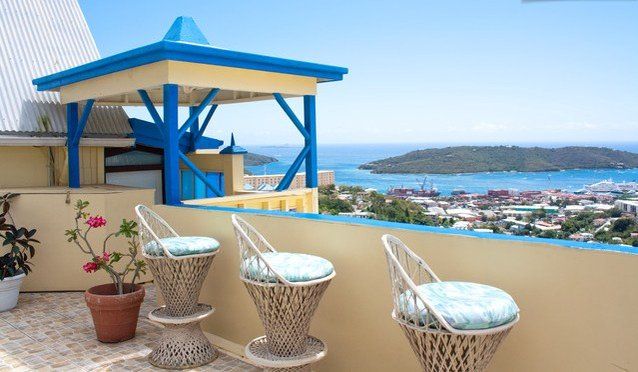 Sunset Gardens Guesthouse - סנט תומאס - מרפסת