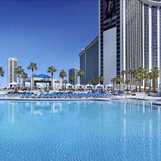 Pool view of Westgate Las Vegas Resort and Casino