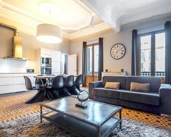 Rent Top Apartments Rambla Catalunya - Barcelona - Sala de estar