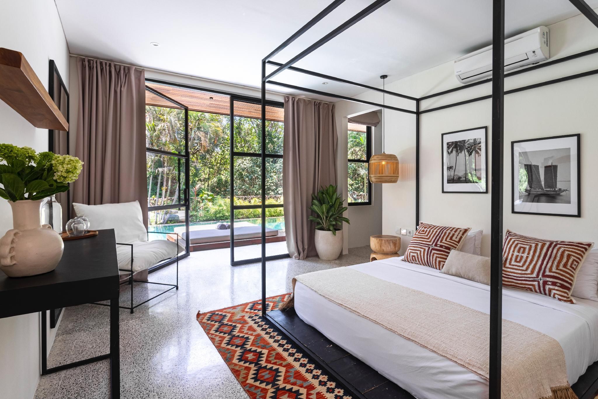 Villa Badoum guesthouse - North Kuta - חדר שינה