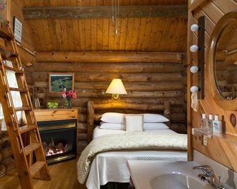 Little House on the Prairie log cabin - Sparta - Slaapkamer