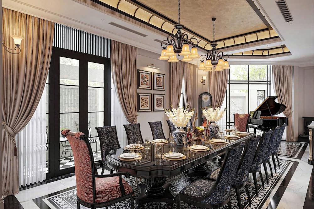 ماي هاوس هوتل - هانوي - غرفة طعام