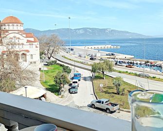 Gavalas Apartment in Agios Konstantinos - Kamena Vourla - Balkon