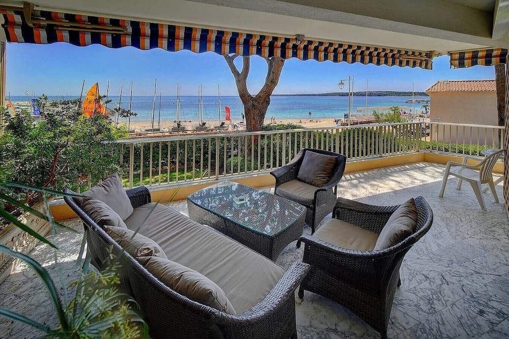 Immogroom- Huge Terrace - Panoramic Sea View - 1min From Beach - קאן - מרפסת