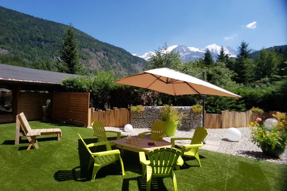 Hotel La Fontaine - Les Houches - Patio