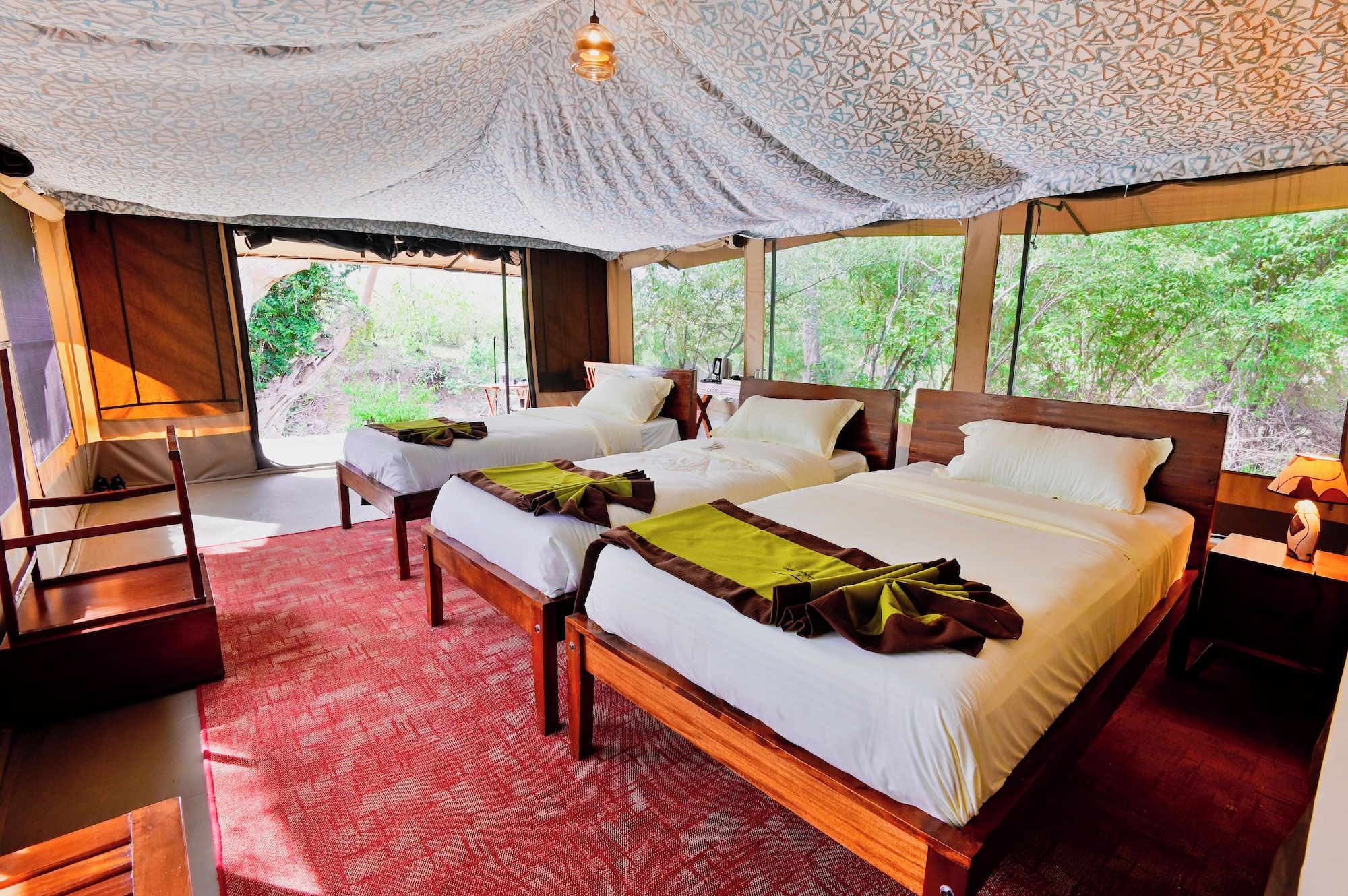 Mtito Safari Camp - Maasai Mara - Bedroom