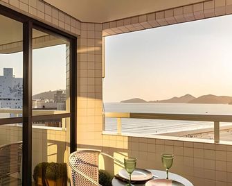 Ark Houses - Flat Vista-Mar - Piscina Na Cobertura - Santos - Balkon
