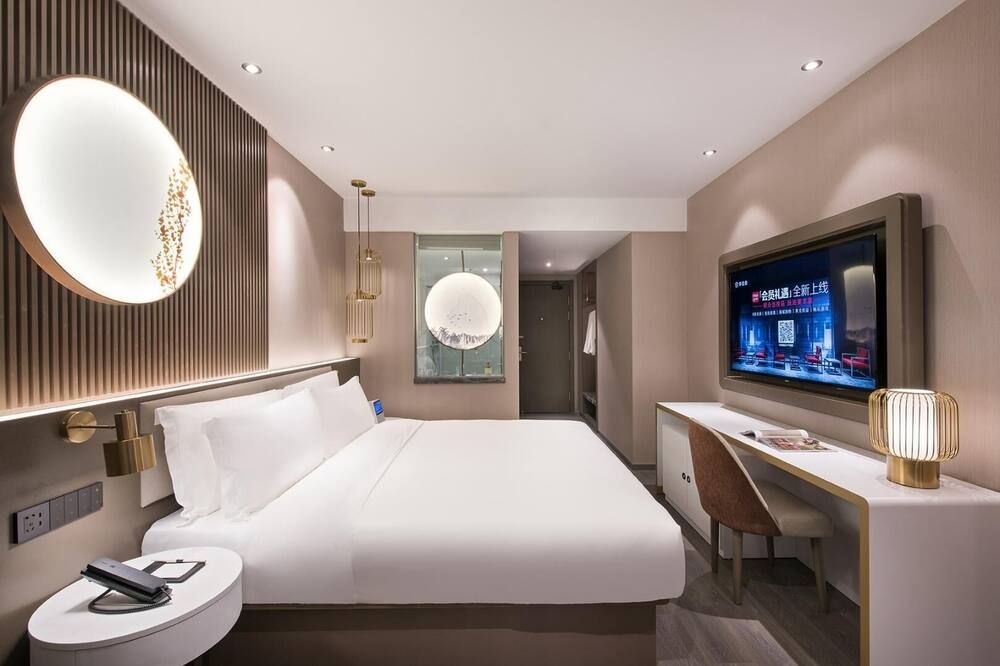 Crystal Orange Hotel Changsha Furong Middle Road Guojin Center - צ'נגשה - חדר שינה