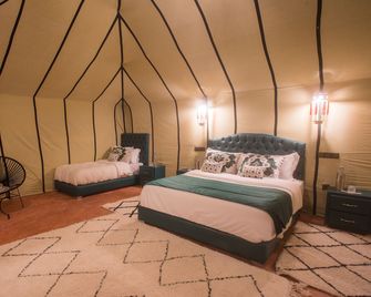 Amanar Khaimas Desert Camp - Merzouga - Sypialnia