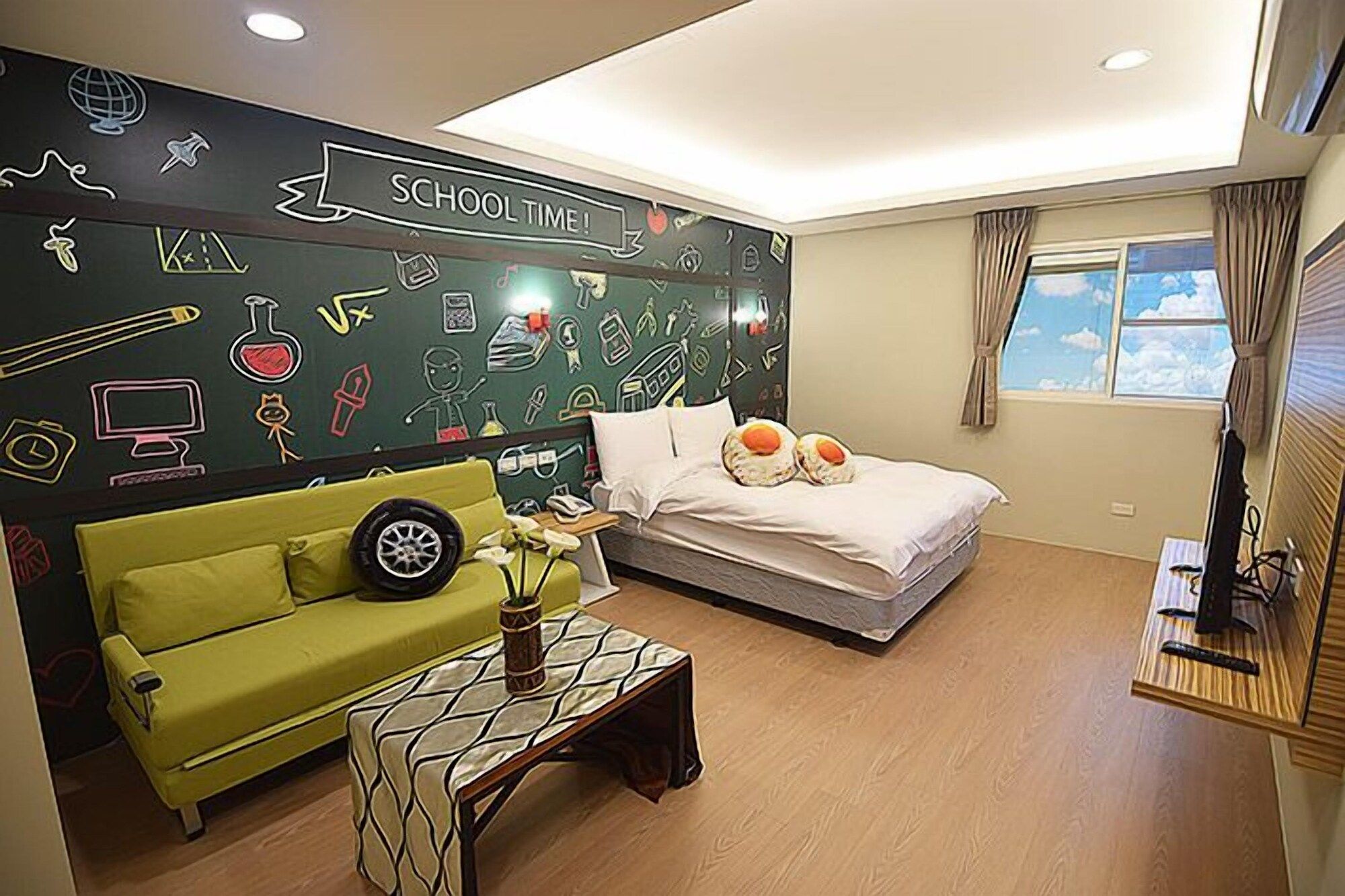 Jiaoxi 21 Hotspring Hotel - Jiaoxi Township - חדר שינה