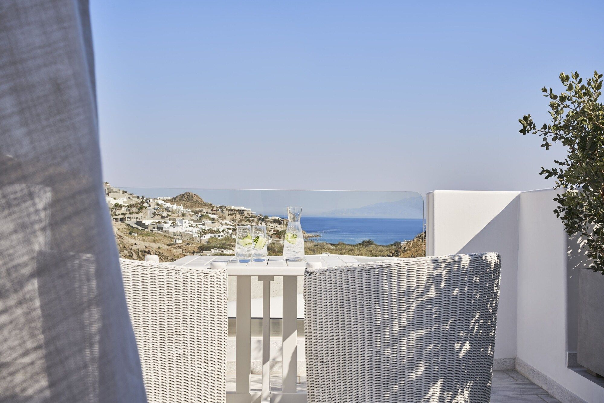 Paradise View Hotel - Platis Gialos - Balcon