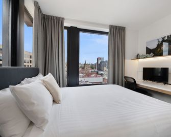 ألوريتي هوتل - هوبارت - غرفة نوم