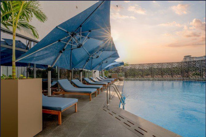 The Pelican Hotel Cantonments Accra - אקרה - בריכה