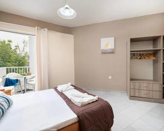 Manias Apartments - Miasto Kos - Sypialnia