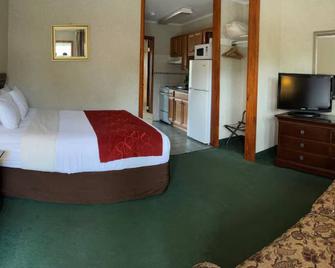 Mohican Resort Motel - 2 Bedroom Efficiency - Hồ Lake George - Phòng ngủ