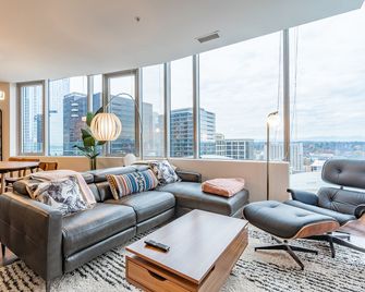 Sophari Towers Bellevue Apartments - Bellevue - Living room
