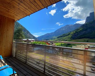 Le Bristol Leukerbad - Leukerbad - Balkong