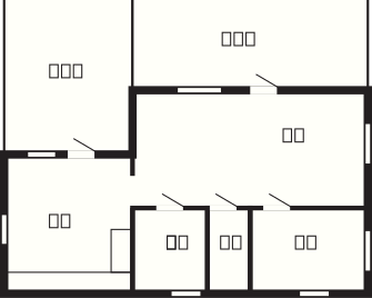 4 Person Holiday Home In Vetlanda - Vetlanda - Floorplan