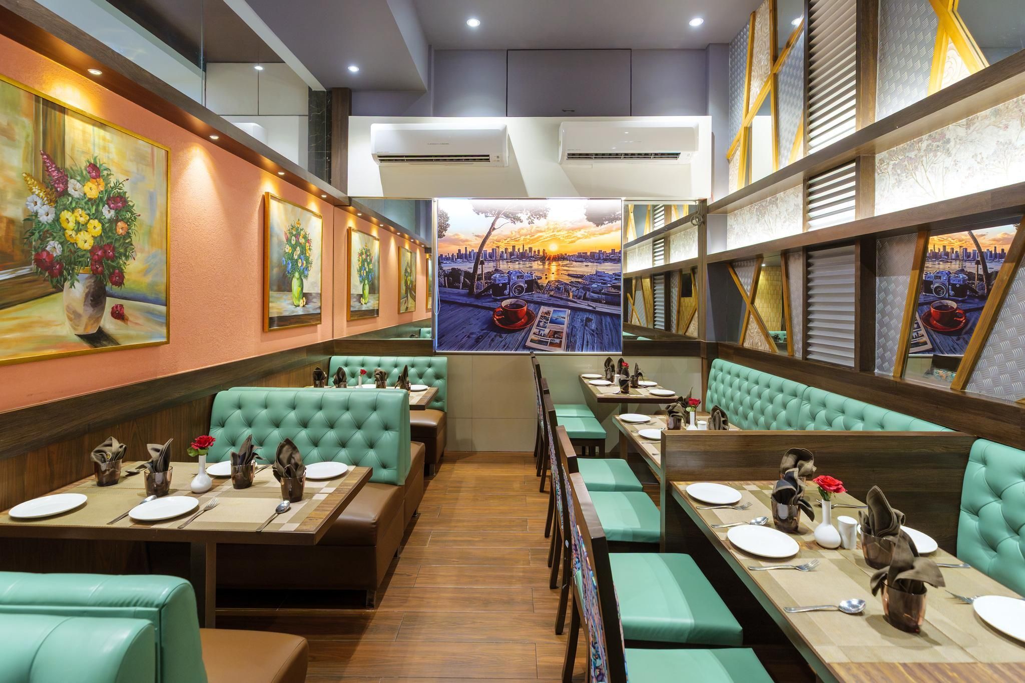 Gold Crest Business Hotel - Navi Mumbai - Restaurace