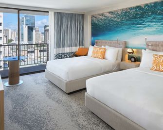 فندق وايكيكي بيتشكومر - آوتريجر - هونولولو - غرفة نوم