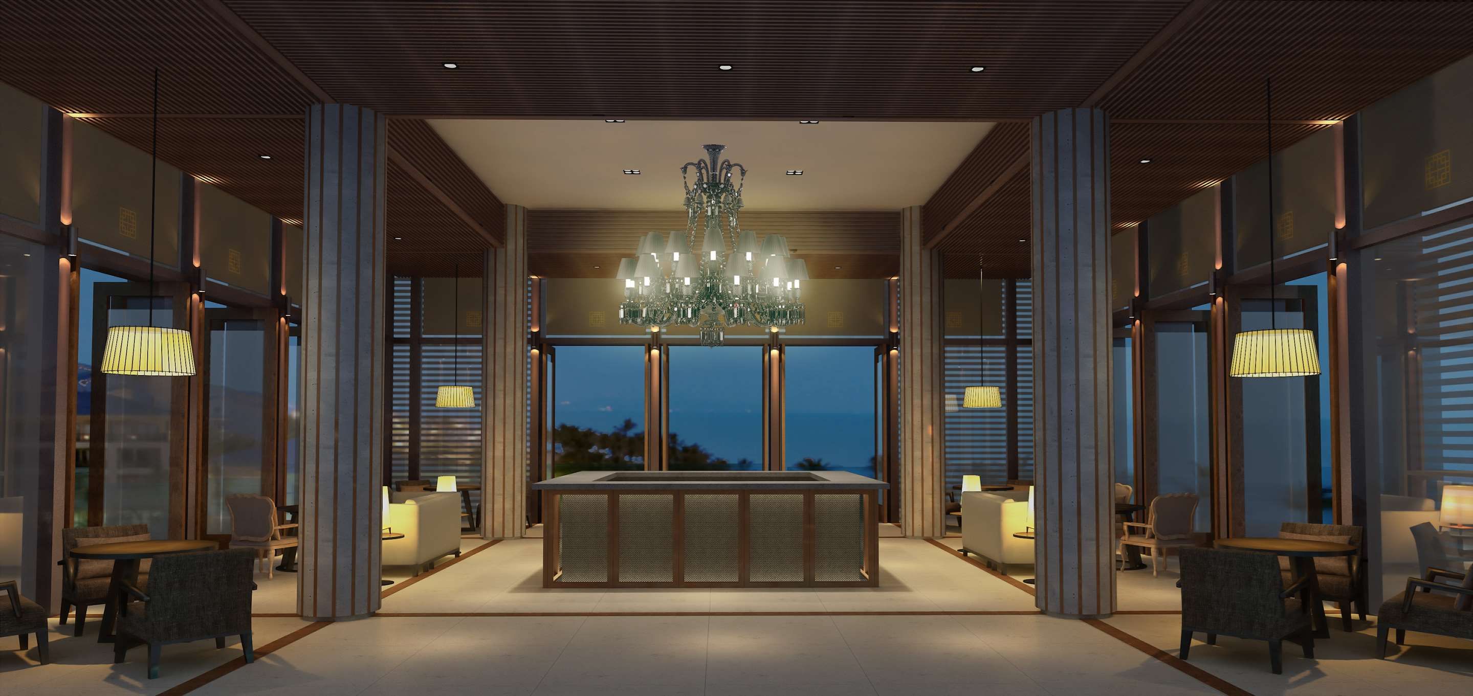 Park Hyatt Sanya Sunny Bay Resort - Sanya - Hall d’entrée