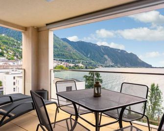 Le Belvédère D2.6 / 4 pax - Montreux - Balcony