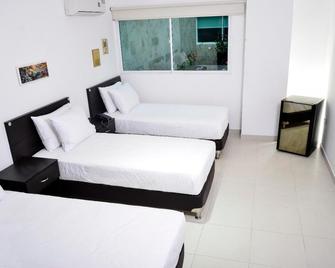 Hotel Aquarella Del Mar - Santa Marta - Schlafzimmer