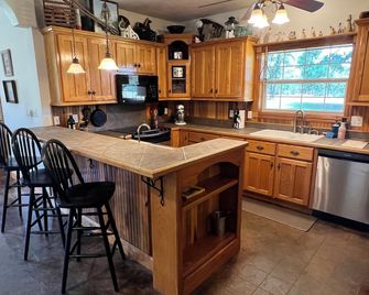 'This is God's country' | Farrington Farmhouse - Navasota - Kuchyň