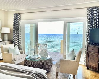 The Pearl At Cane Bay—Luxury One Bedroom Waterfront Home - Kingshill - Sala de estar