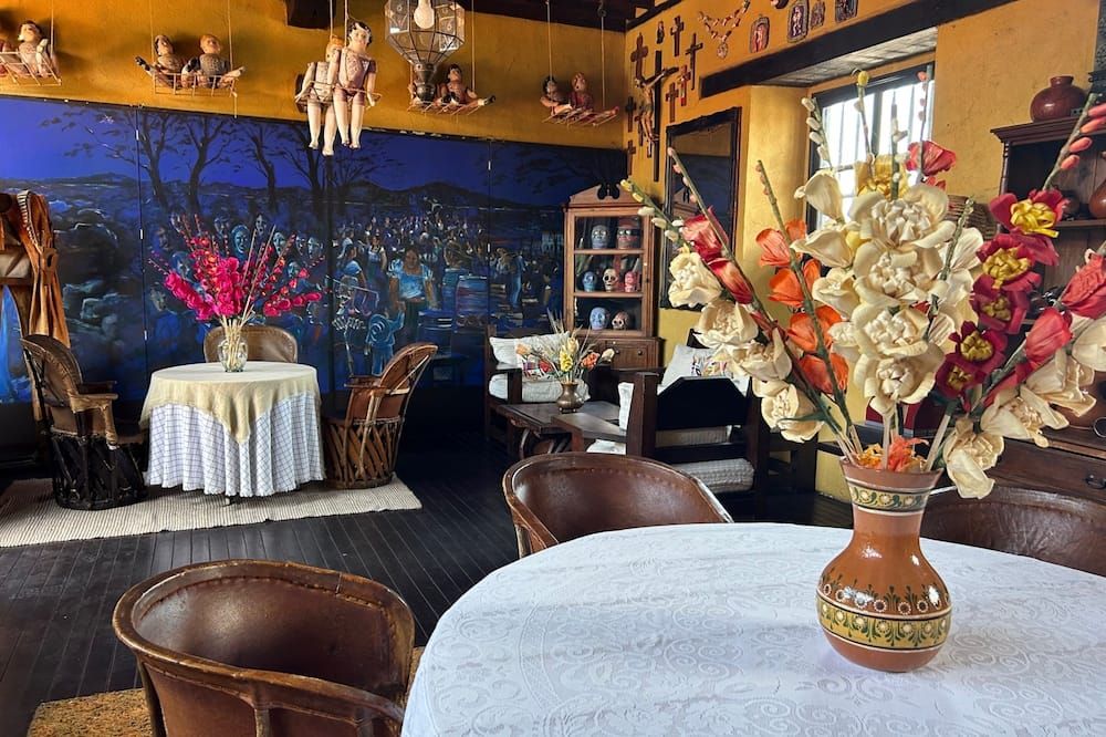 Hotel Mansion Iturbe - פצקוארו - מסעדה