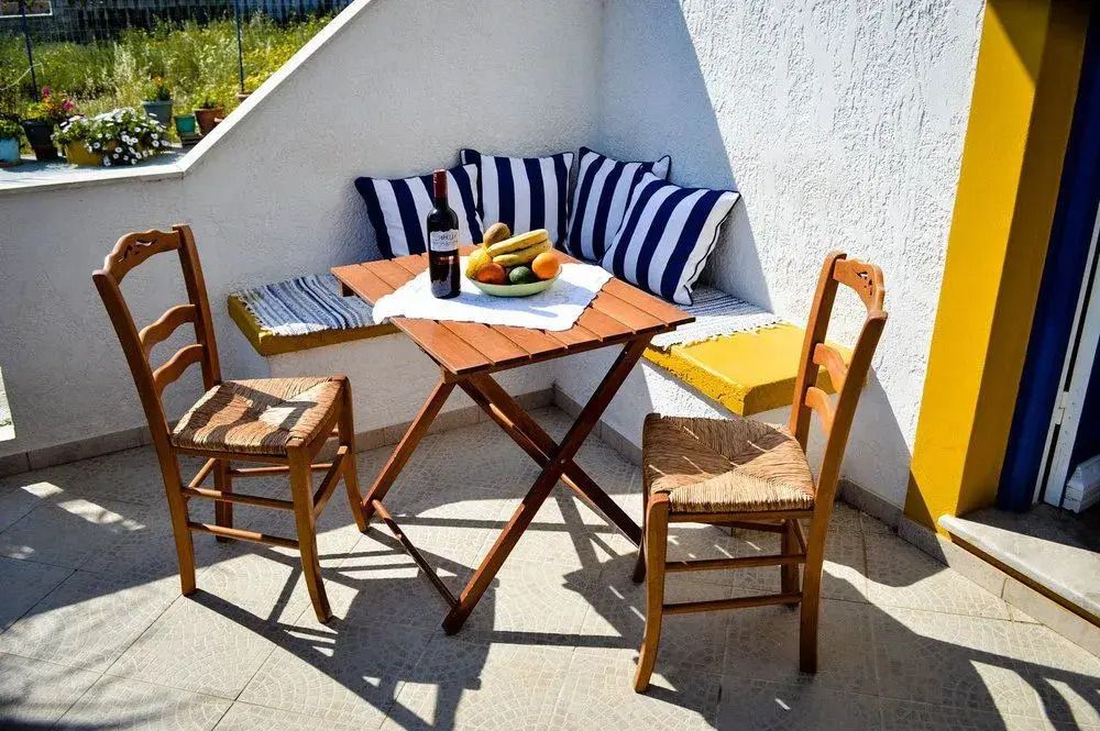 Themelina Studios - Kálymnos - شرفة مرصوفة