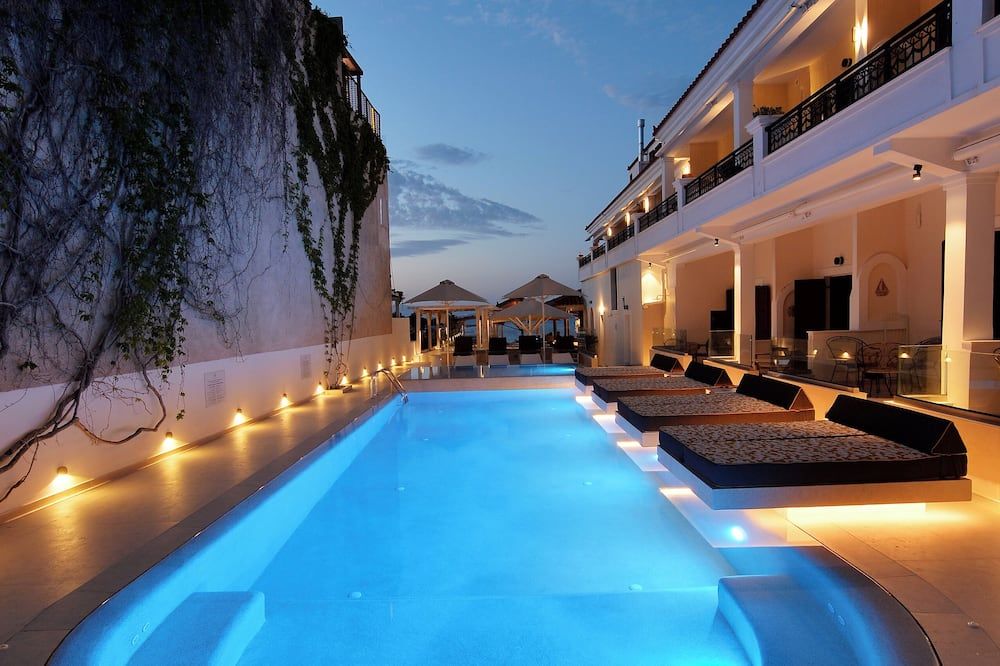 Aktaion Beach Boutique Hotel & Spa - Skala - Piscina