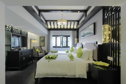 Mengjing Wangyue Boutique Hotel - קונמינג - חדר שינה