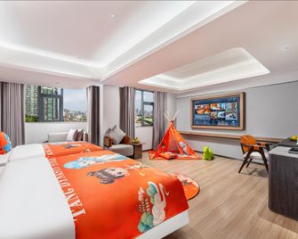 딩셔 호텔 - 융칭팡 브랜치, 사면 아일랜드, 광저우 - 광저우 - 침실