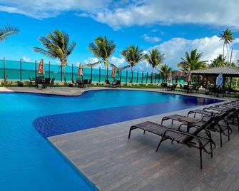 Flat Frente Mar - Praia de Tabatinga - Conde - Pool