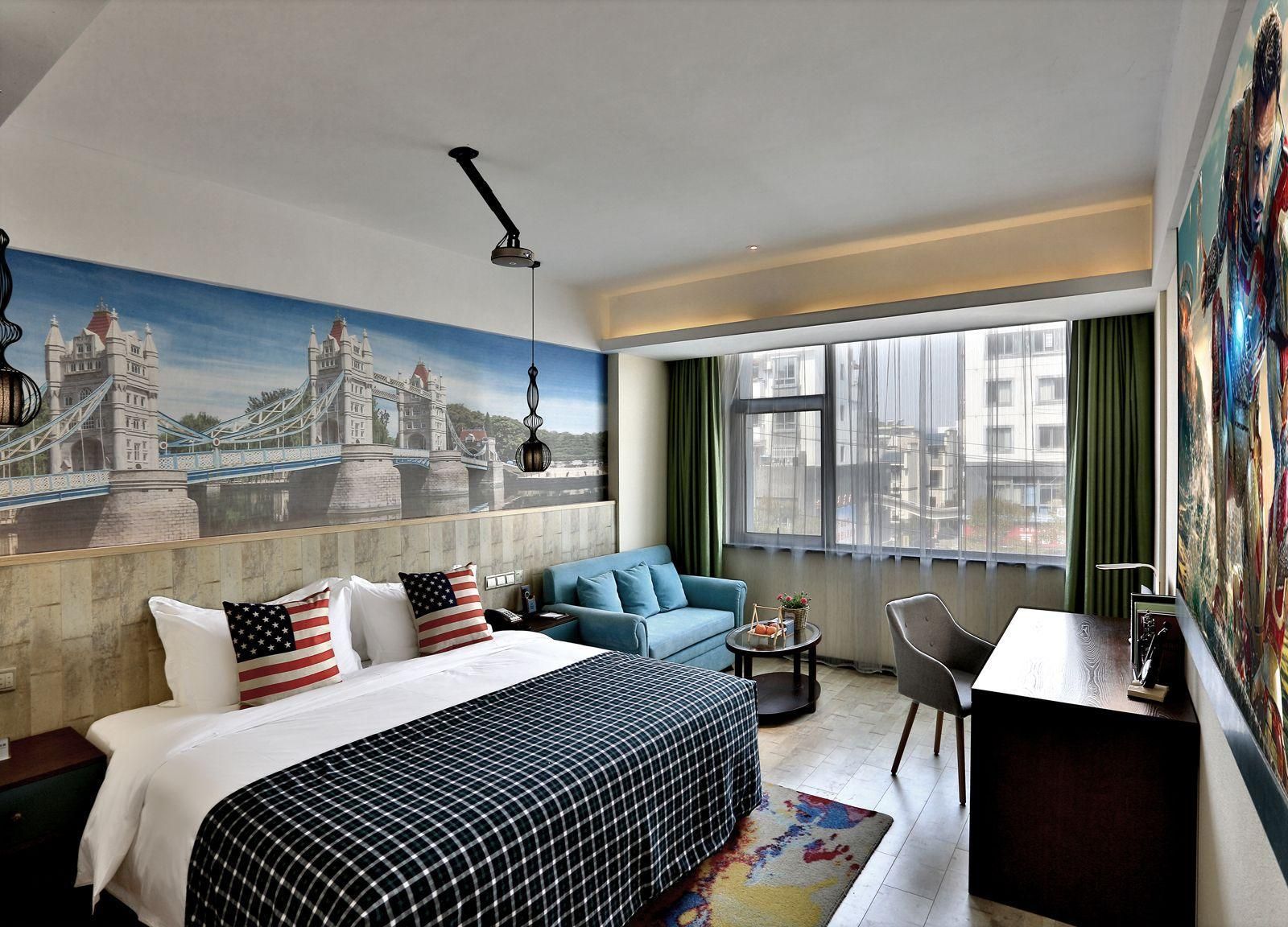 Mehood Hotel Huangshan Tunxi Old Street - הואנגשאן - חדר שינה