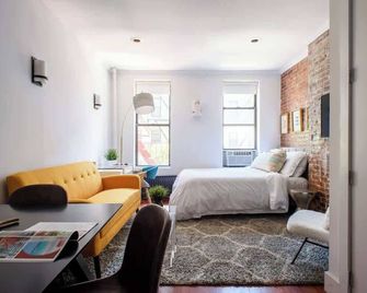 24-10 Studio in Prime Gramercy WD in Unit - 뉴욕 - 침실