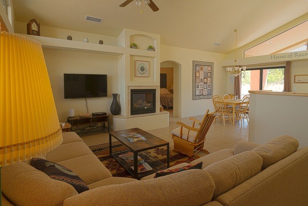 Living room view of Quiet Home Close To Sedona
