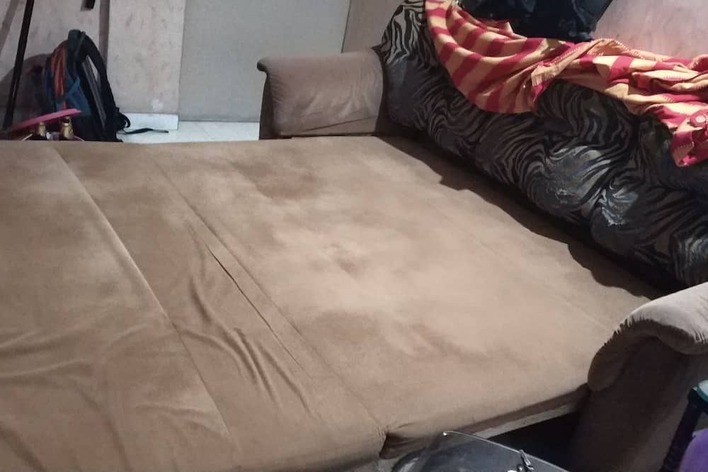 Air conditioned, fully furnished 1RK, ideal for 2-3 persons. - مومباي - غرفة نوم