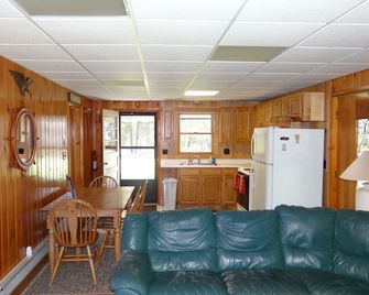 Lake View, Private Dock, Fire Wood and Linens Provided, Outdoor Shower - Jamestown - Living room