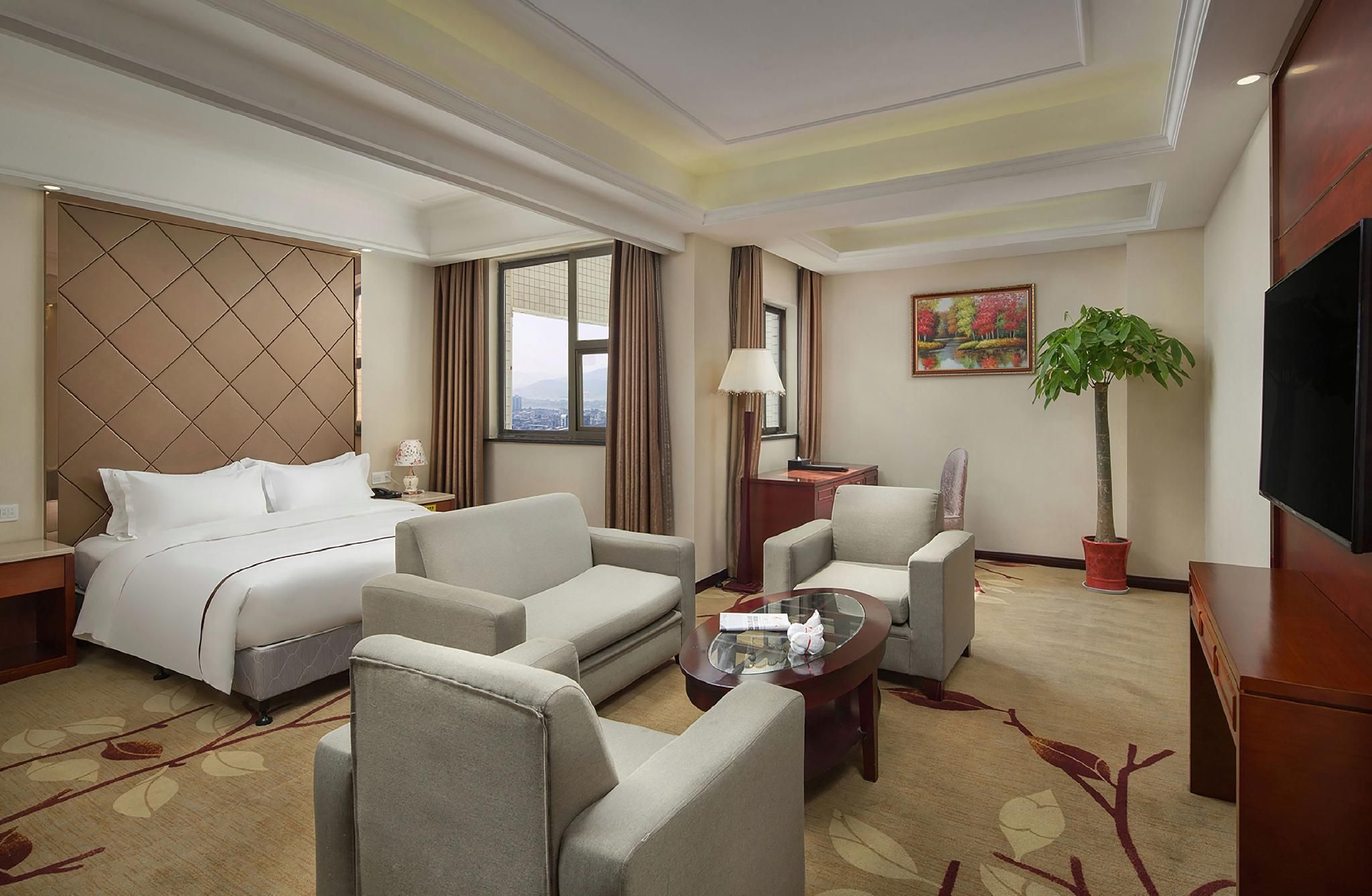 Tongfa Hotel - צ'נגשה - חדר שינה