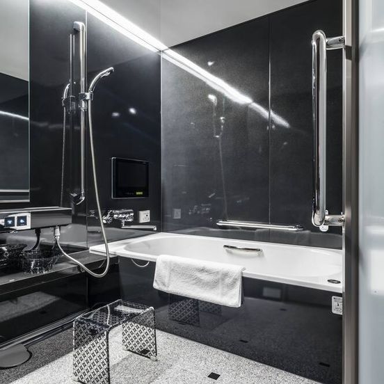 Bathroom view of Hotel Alza Kyoto