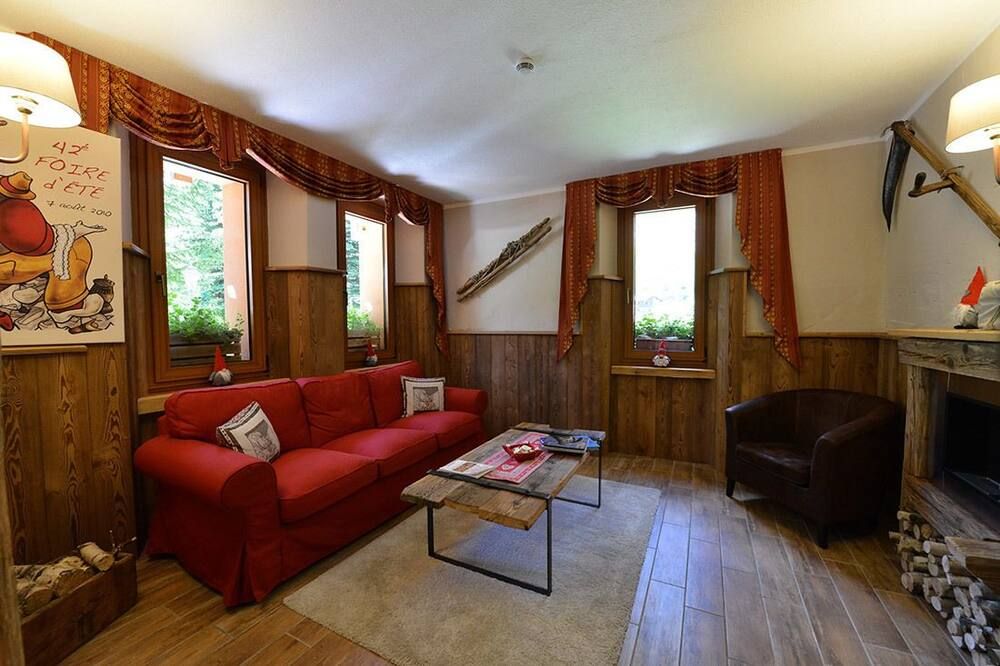 Green Hotel Herbetet - Cogne - Living room