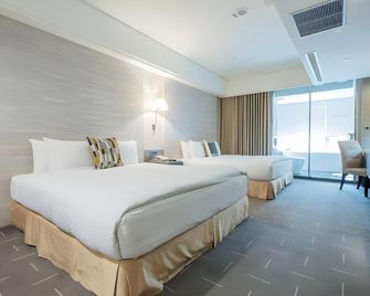 Check Inn Select Taichung Dadun - Taichung City - Bedroom
